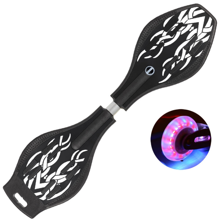 Fashion Two-wheeled Skateboard Luminous Flash Wheel Vitality Board