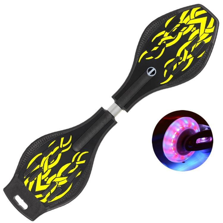 Fashion Two-wheeled Skateboard Luminous Flash Wheel Vitality Board