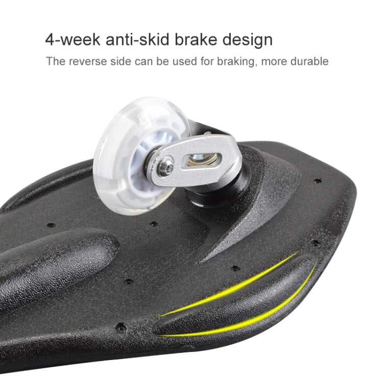 Fashion Two-wheeled Skateboard Luminous Flash Wheel Vitality Board