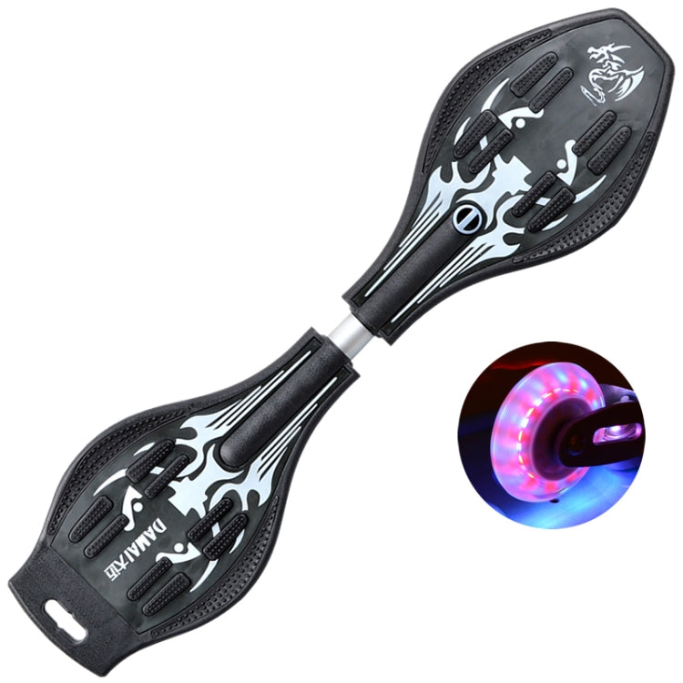 Fashion Two-wheeled Skateboard Luminous Flash Wheel Vitality Board