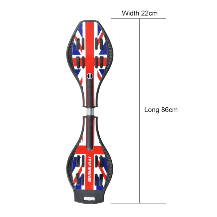 Fashion Two-wheeled Skateboard Luminous Flash Wheel Vitality Board