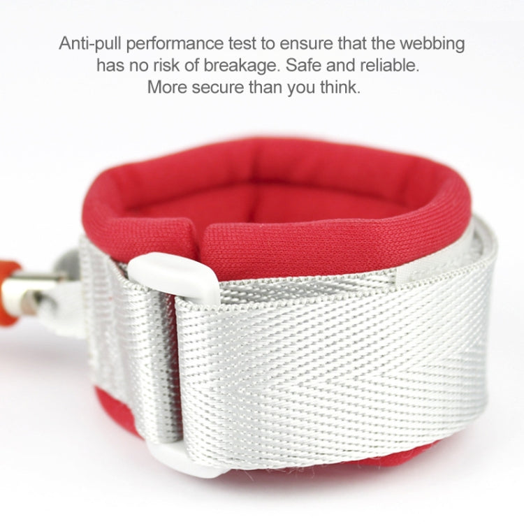 Happywalk Kids Safety Anti Lost Wrist Link Traction Rope with Induction Lock, Length: 2m