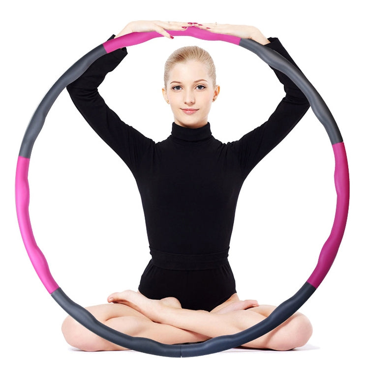 0.7kg 6-Section Fitness Removable Sponge Foam Fitness Circle for Adult
