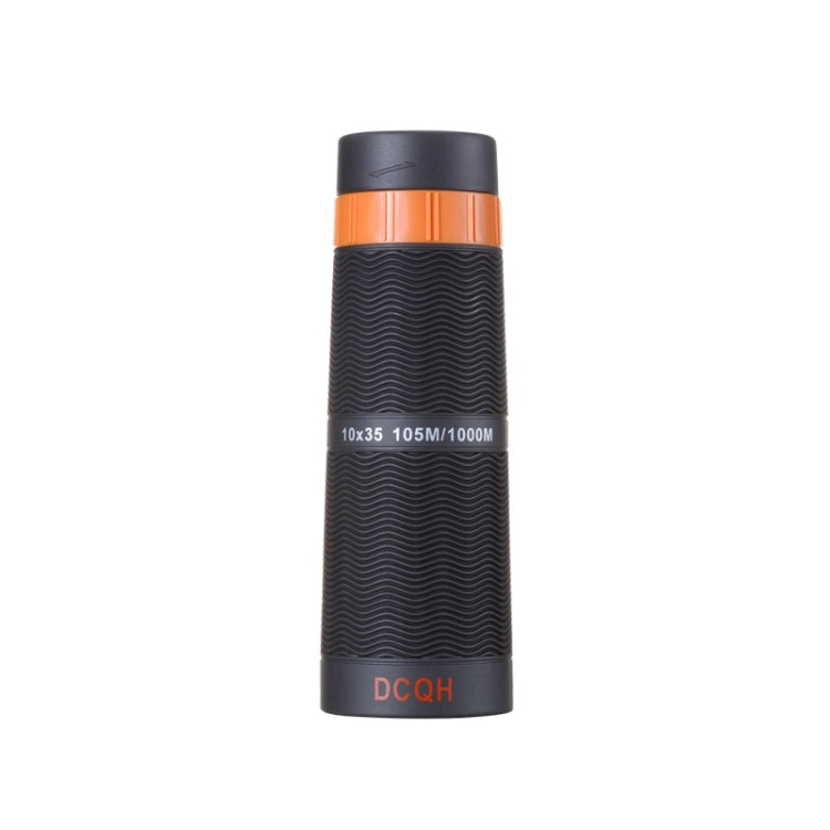 DCQH DW118 HD 10X 35mm Monocular Telescope, Waterproof Damp-proof Anti-fog Lens, Glimmer Night Vision