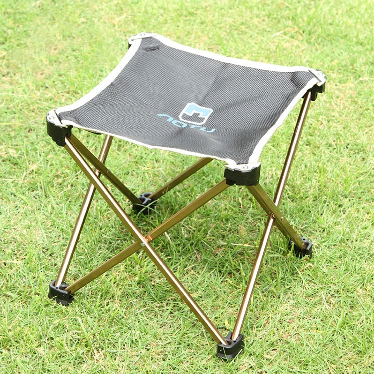 Aotu AT6727 Outdoor Camping Fishing Stool Portable Triangle Folding Chair, Size: 23x23x25cm