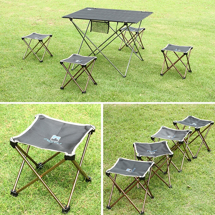 Aotu AT6727 Outdoor Camping Fishing Stool Portable Triangle Folding Chair, Size: 23x23x25cm