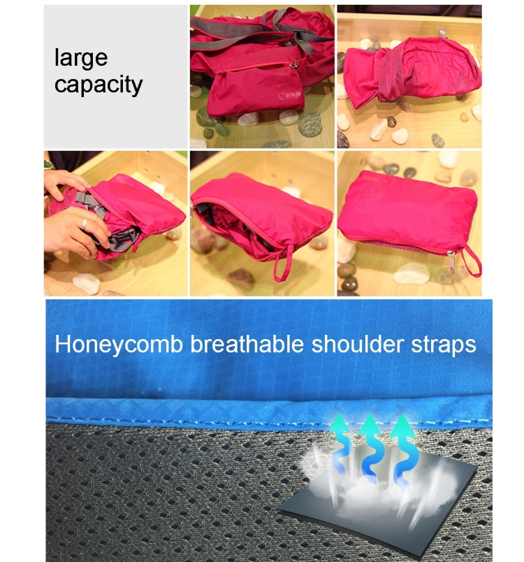 INDEPMAN DL-B030 Superlight Portable Foldable Candy Rainbow Color