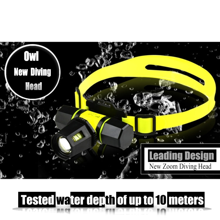 3W 350LM 1 x CREE R2 LED Waterproof Outdoor Zoom Diving Headlight Bike Headlamp Flashlight Light
