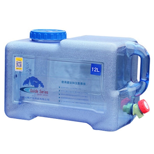 Food Grade PC Drinking Water Storage Bucket Outdoor Camping Accessories, Capacity: 12L