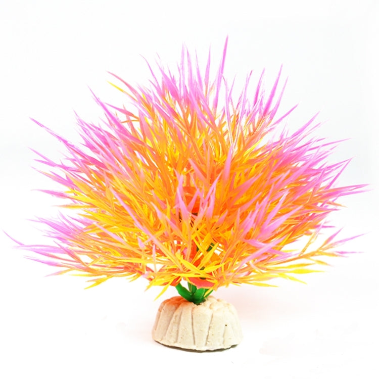 Aquarium Ornament Aquatic Simulation Plant Fish Tank Decoration Artificial Water Grass, Size: 10.0x10.0cm