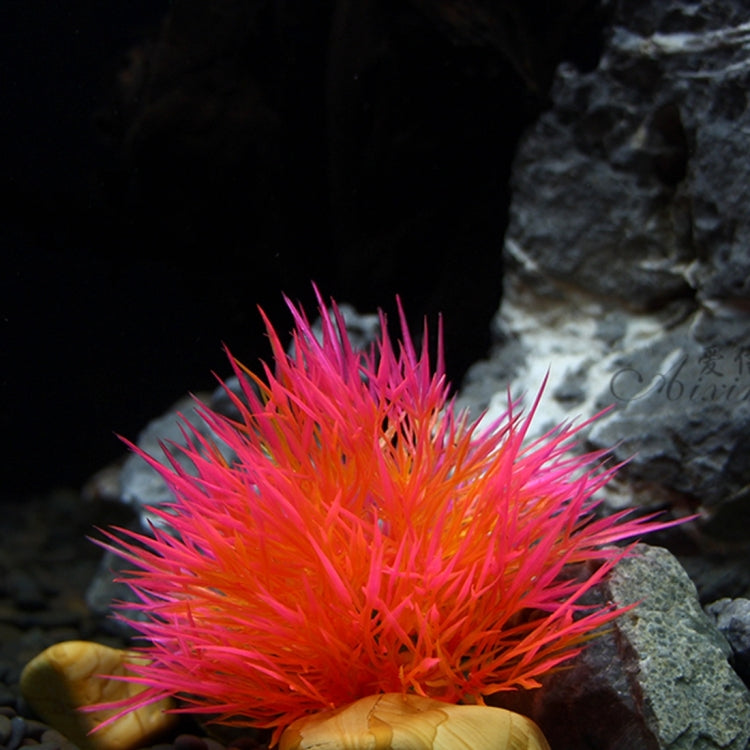 Aquarium Ornament Aquatic Simulation Plant Fish Tank Decoration Artificial Water Grass, Size: 10.0x10.0cm