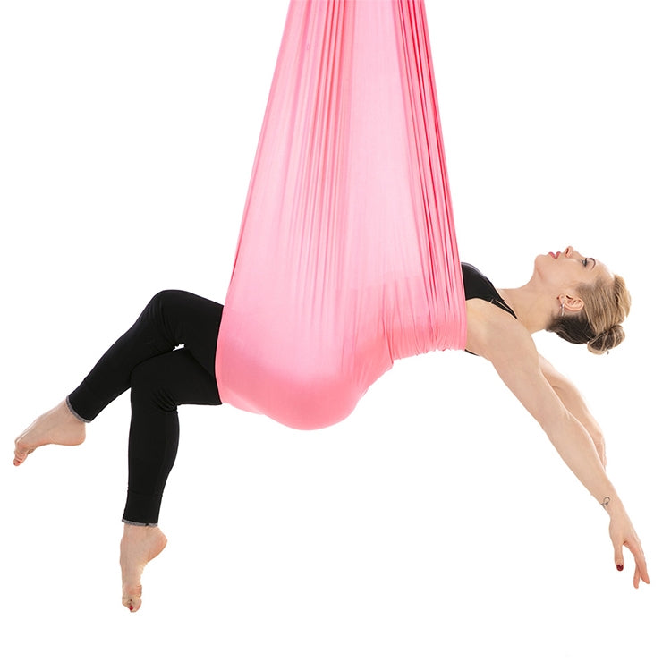 Household Handstand Elastic Stretching Rope Aerial Yoga Hammock Set