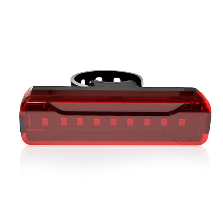 A02 Bicycle Taillight Bicycle Riding Motorcycle Electric Car LED Mountain Bike USB Charging Safety Warning Light (3 Hours, Plastic Bag)