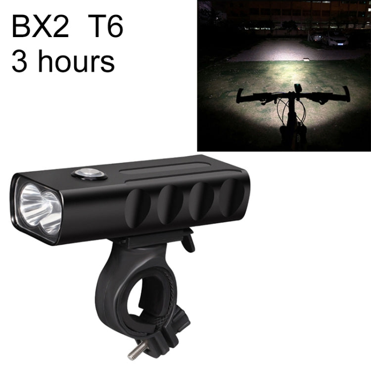 BX2 USB Charging Bicycle Light Front Handlebar Led Light (3 Hours, T6 Lamp Beads)