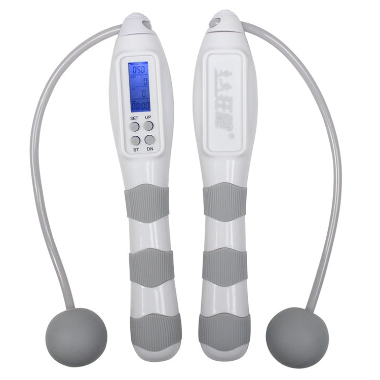 Professional Magnetron Counting Jump Rope Sport Ball Counter Skipping with LED Blue Backlit Display