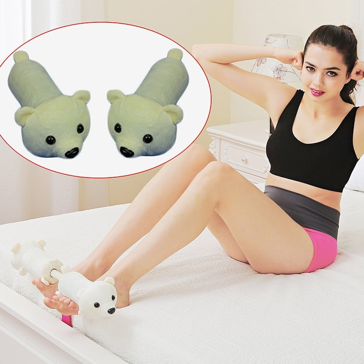 Portable Household Body-building Equipment Abdomen Training Bed Sit-up Machine Fitness Equipment Children Toys, Random Style Delivery