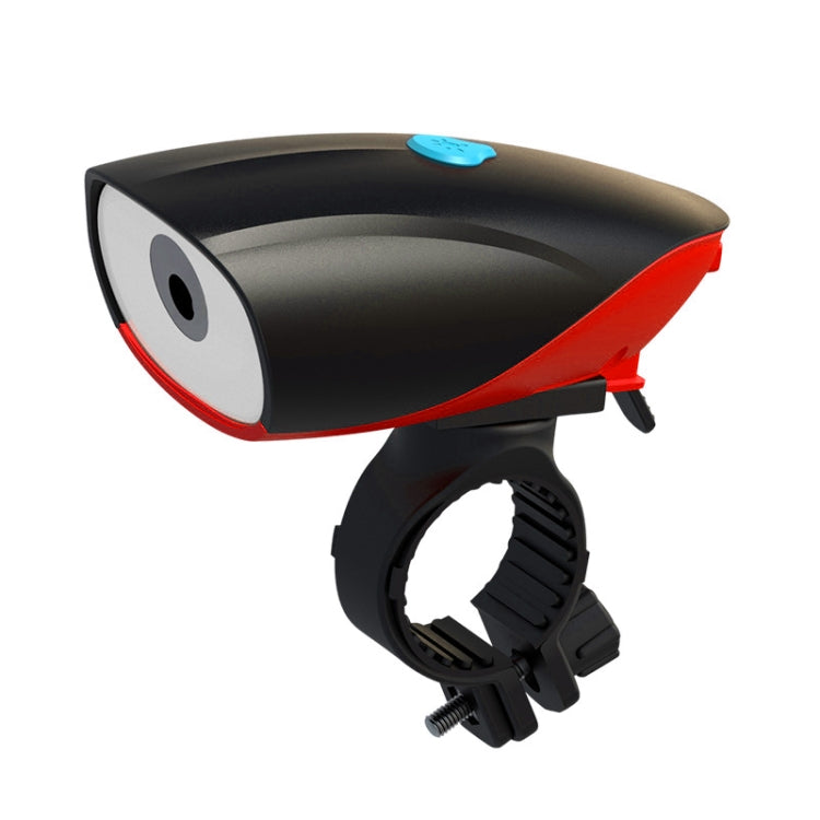 USB Charging Bike LED Riding Light, Charging 3 Hours with Horn & Line Control