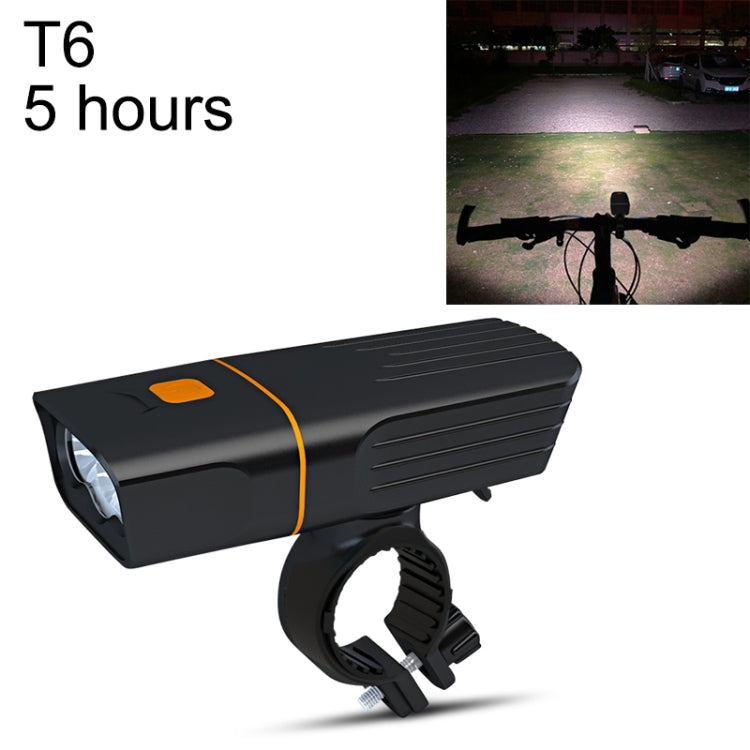 TK3 USB Charging Bicycle Light LED Flashlight (5 Hours, T6 Lamp Beads)