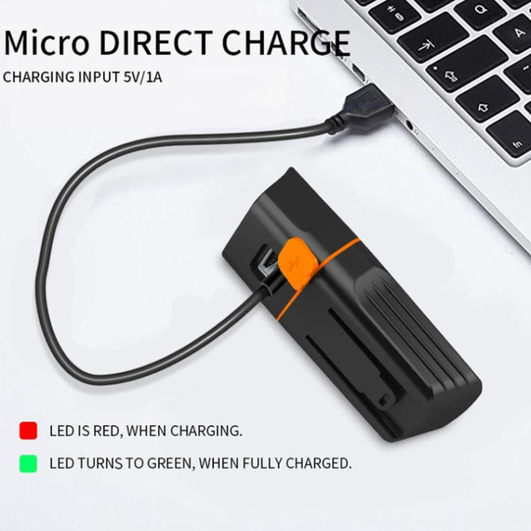 TK3 USB Charging Bicycle Light LED Flashlight (5 Hours, T6 Lamp Beads)