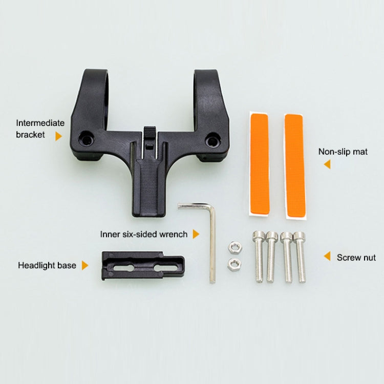 Bicycle Flashlight Torch Lamp Holder MTB Bike Light Mount Bracket Clip