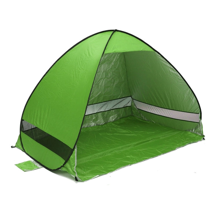 Foldable Free to Build Automatic Quick Speed Open Outdoor Camping Beach Tent with Carrying Bag for 2 Adult or 3 Children Use, Size: 2x1.2x1.3m