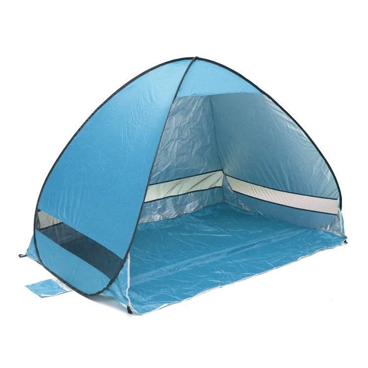 Foldable Free to Build Automatic Quick Speed Open Outdoor Camping Beach Tent with Carrying Bag for 2 Adult or 3 Children Use, Size: 2x1.2x1.3m