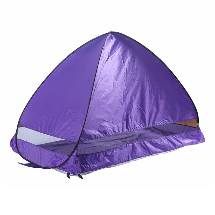 Foldable Free to Build Automatic Quick Speed Open Outdoor Camping Beach Tent with Carrying Bag for 2 Adult or 3 Children Use, Size: 2x1.2x1.3m