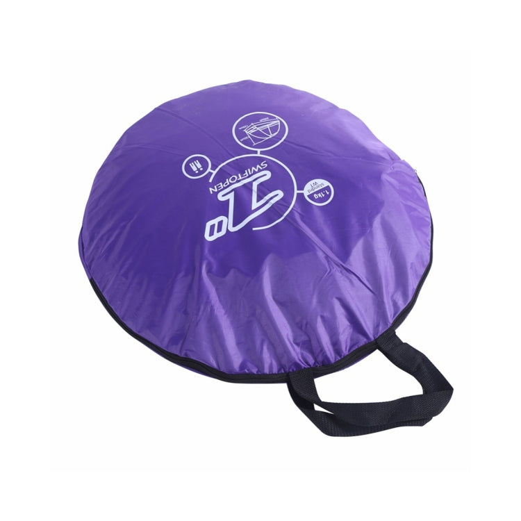 Foldable Free to Build Automatic Quick Speed Open Outdoor Camping Beach Tent with Carrying Bag for 2 Adult or 3 Children Use, Size: 2x1.2x1.3m