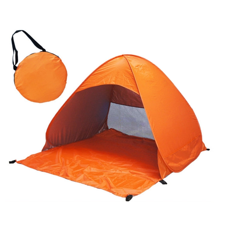 Foldable Free to Build Automatic Quick Speed Open Outdoor Camping Beach Tent with Carrying Bag for 2 Adult or 3 Children Use, Size: 1.65x1.5x1.1m