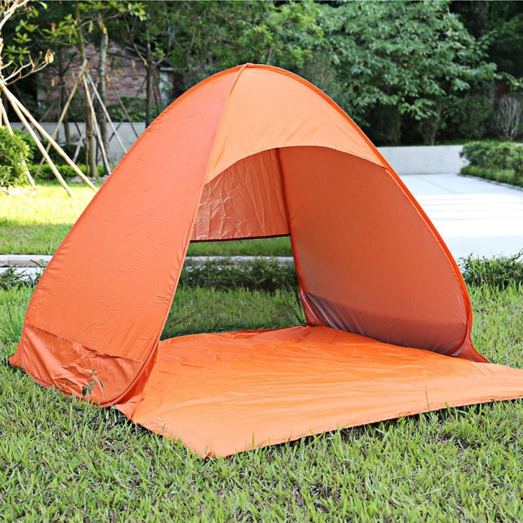Foldable Free to Build Automatic Quick Speed Open Outdoor Camping Beach Tent with Carrying Bag for 2 Adult or 3 Children Use, Size: 1.65x1.5x1.1m