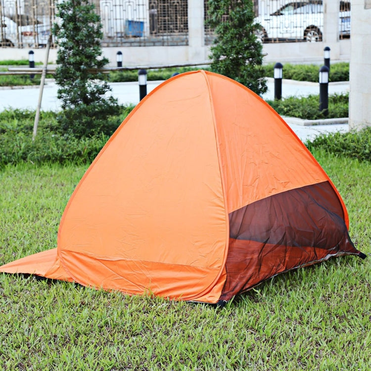 Foldable Free to Build Automatic Quick Speed Open Outdoor Camping Beach Tent with Carrying Bag for 2 Adult or 3 Children Use, Size: 1.65x1.5x1.1m
