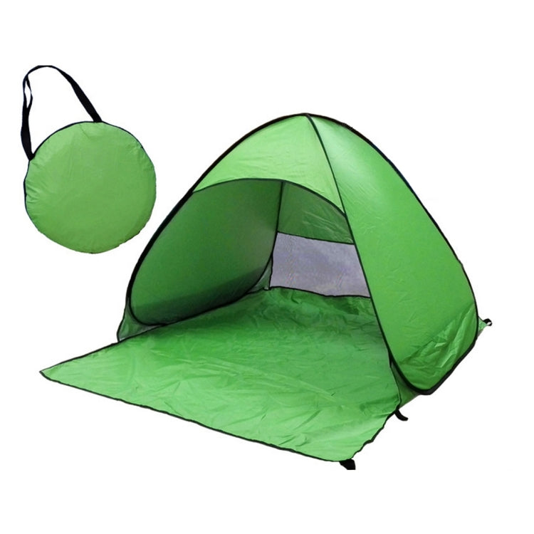 Foldable Free to Build Automatic Quick Speed Open Outdoor Camping Beach Tent with Carrying Bag for 2 Adult or 3 Children Use, Size: 1.65x1.5x1.1m