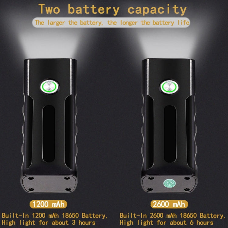 BX2 USB Charging Bicycle Light Front Handlebar Led Light (6 Hours, T6 Lamp Beads)