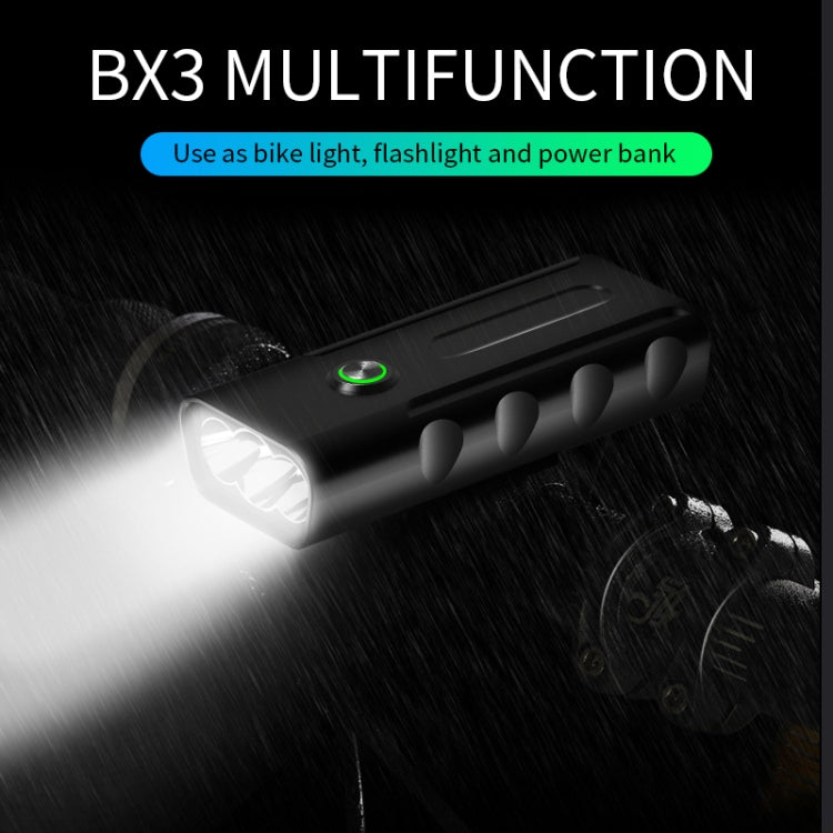 BX3 USB Charging Bicycle Light Front Handlebar Led Light (10 Hours, L2 Lamp Beads)