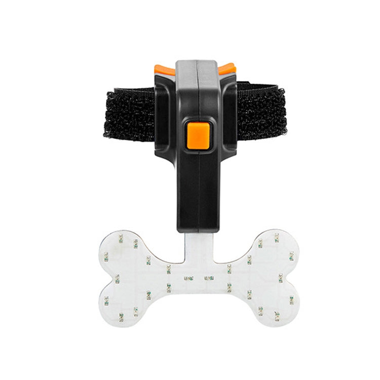 USB Charging Riding Light Rear Lamp Safety Warning Light (Bone Style)