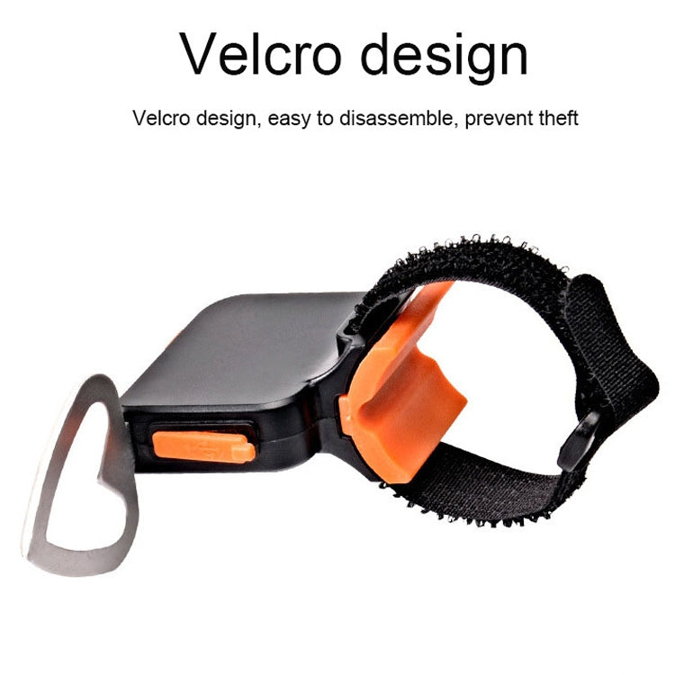 USB Charging Riding Light Rear Lamp Safety Warning Light (Bone Style)