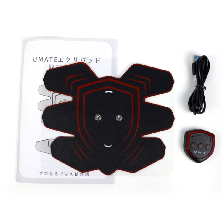 UMATE X1 Rechargeable Intelligent Shaping System EMS Body Toning Elecrode Muscle Stimulator Home Fitness Training Gear
