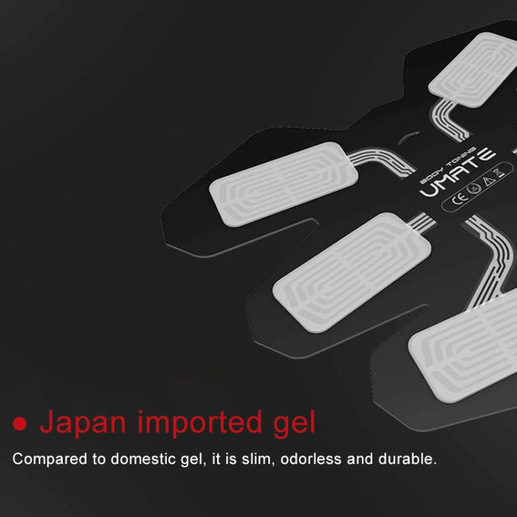 UMATE X1 Rechargeable Intelligent Shaping System EMS Body Toning Elecrode Muscle Stimulator Home Fitness Training Gear