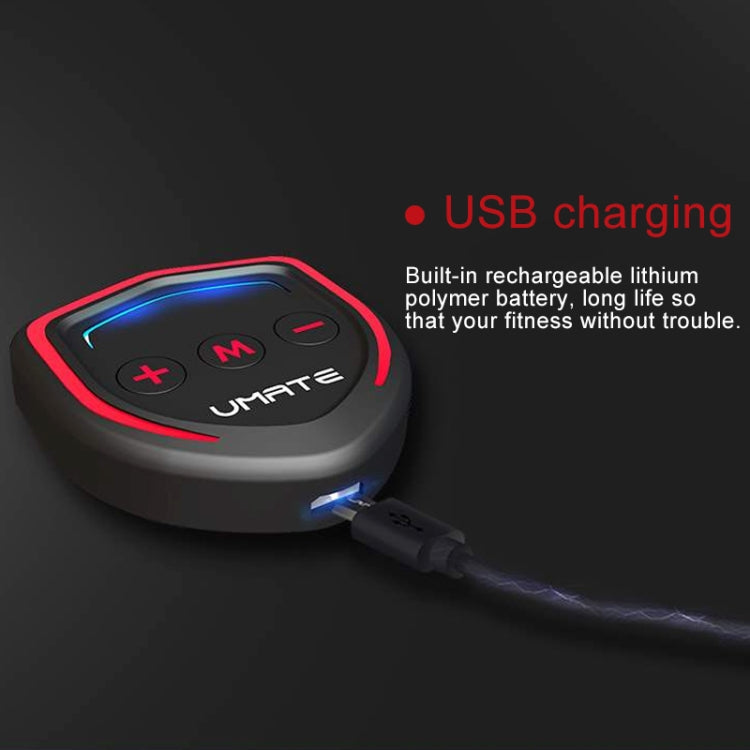 UMATE X3 Rechargeable Intelligent Shaping System EMS Body Toning Elecrode Kit Muscle Stimulator Home Fitness Training Gear
