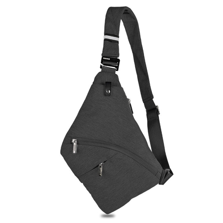 B13 Osoce Second Generation Outdoor Large Capacity Wear-Resistant Triangle Bag Slant Across Waterproof Single Shoulder Backpack