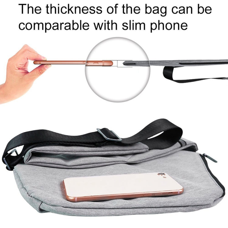 B13 Osoce Second Generation Outdoor Large Capacity Wear-Resistant Triangle Bag Slant Across Waterproof Single Shoulder Backpack