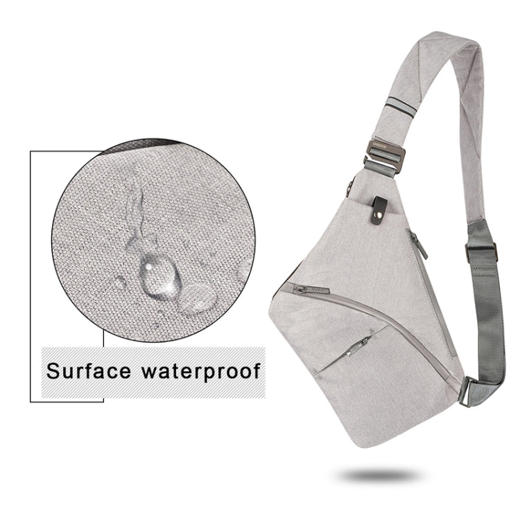 B13 Osoce Second Generation Outdoor Large Capacity Wear-Resistant Triangle Bag Slant Across Waterproof Single Shoulder Backpack