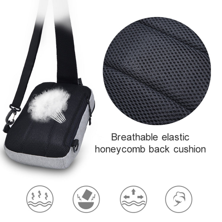 B19 Osoce Outdoor Large Capacity Slant Across Waterproof Business Single Shoulder Backpack