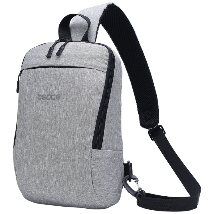 B19 Osoce Outdoor Large Capacity Slant Across Waterproof Business Single Shoulder Backpack