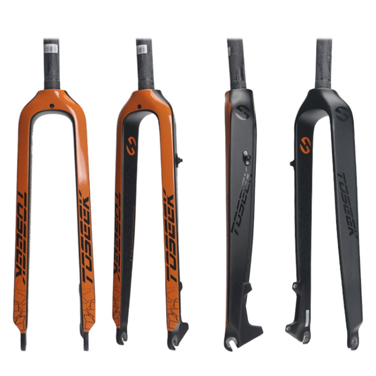 TOSEEK Ultra Light 29 Inch 435mm Mountain Bike Full Carbon Front Fork Straight Head Tube Disc Brake