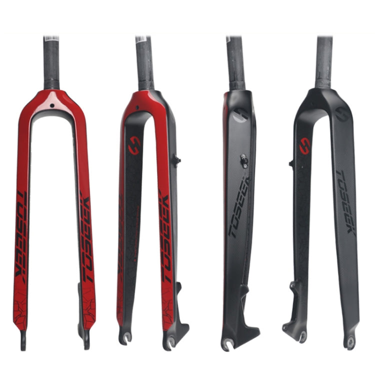 TOSEEK Ultra Light 29 Inch 435mm Mountain Bike Full Carbon Front Fork Straight Head Tube Disc Brake