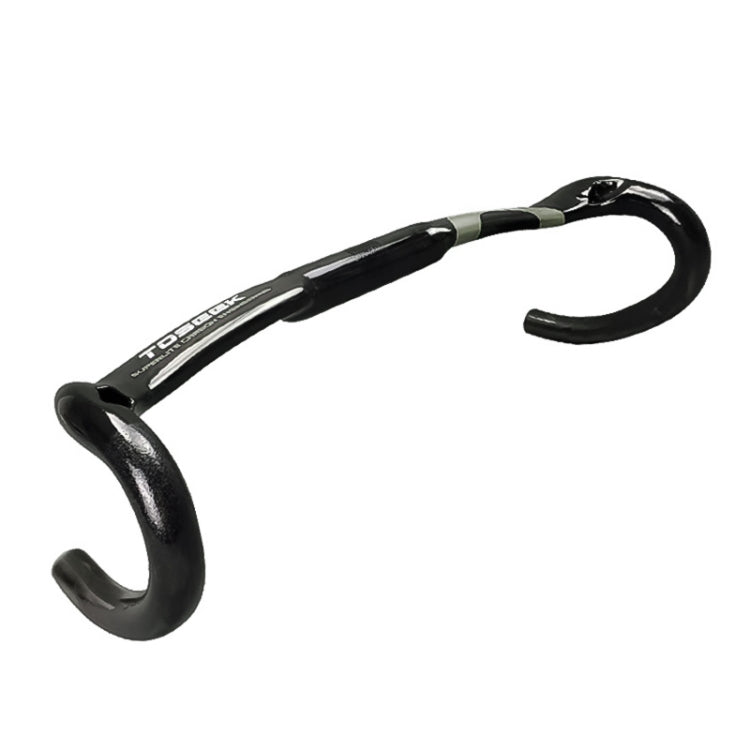 TOSEEK 3T Carbon Fiber Inside Line Bending Handle Road Bike Handlebar, Size: 420mm