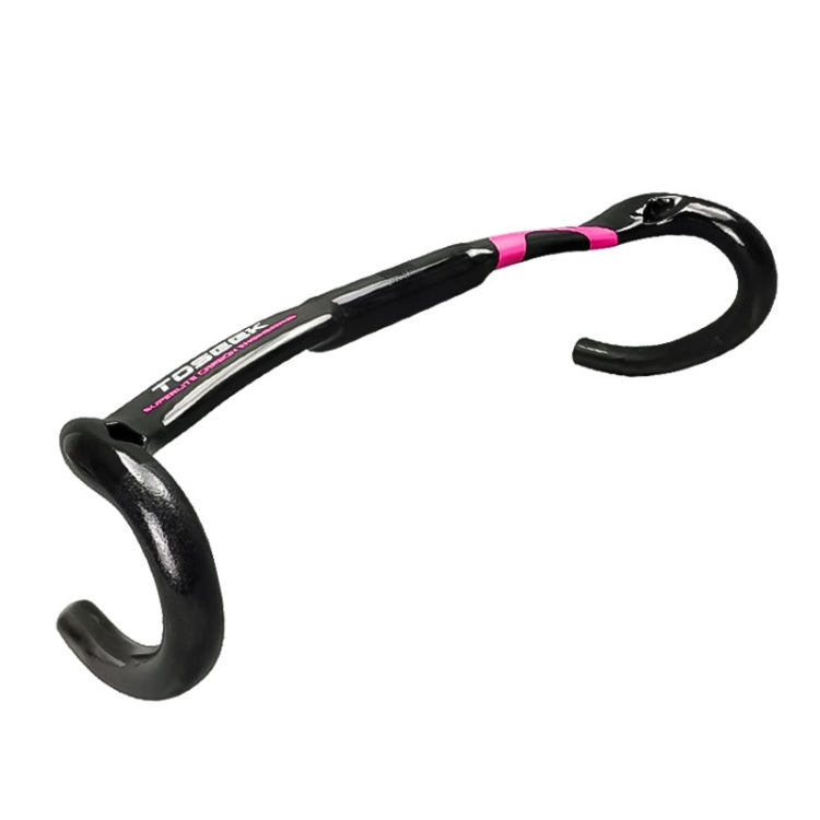 TOSEEK 3T Carbon Fiber Inside Line Bending Handle Road Bike Handlebar, Size: 420mm