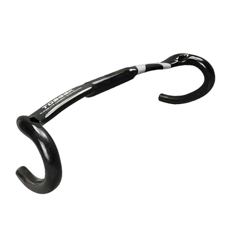 TOSEEK 3T Carbon Fiber Inside Line Bending Handle Road Bike Handlebar, Size: 440mm