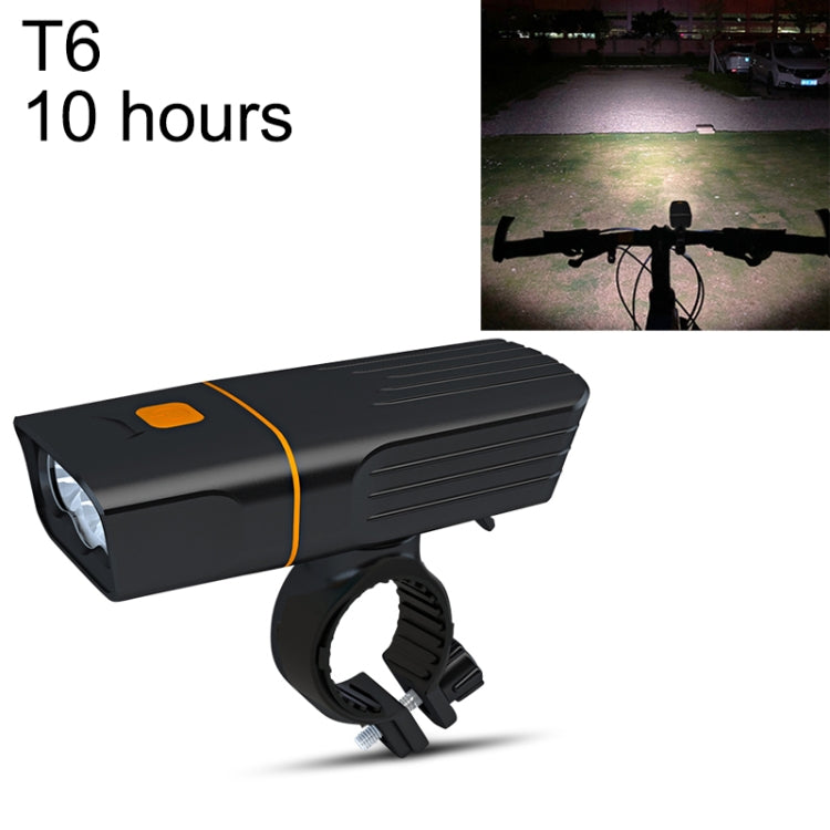 TK3 USB Charging Bicycle Light LED Flashlight (10 Hours, T6 Lamp Beads)